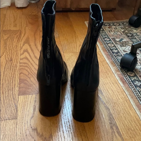 Block heel booties - Picture 3 of 5